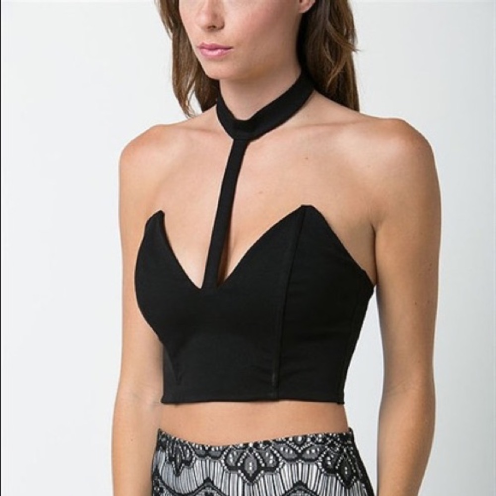Choke me, love me crop top - Picture 3 of 6